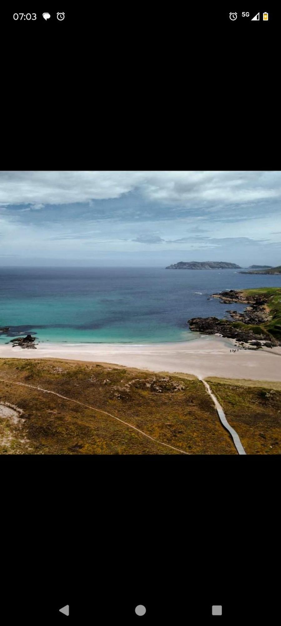 Apartamentos Playa De Seiruga Malpica de Bergantiños Esterno foto